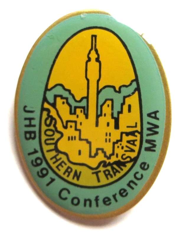 MOTHWA Johannesburg Southern Transvaal Badge - Memorable order of Tin Hats