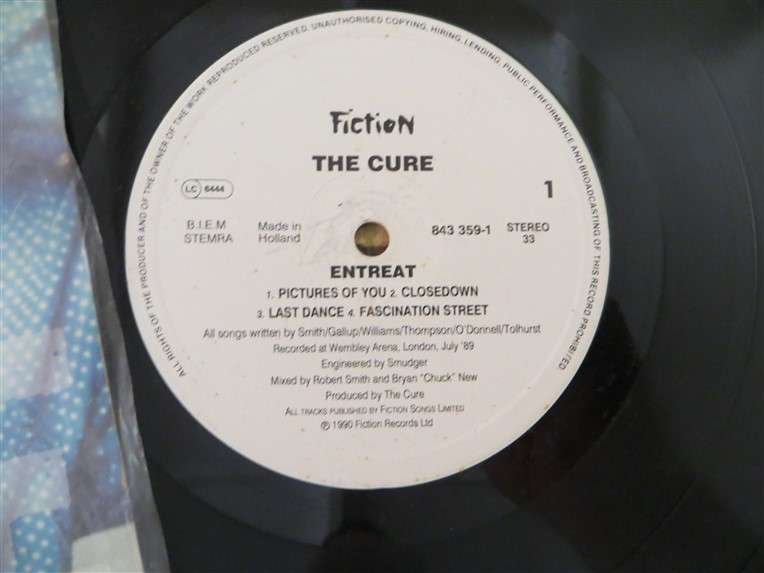 The Cure - Entreat (Pictures of You) Vintage Vinyl LP