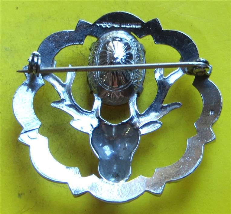 Scottish Seaforth Sweetheart Badge - Large