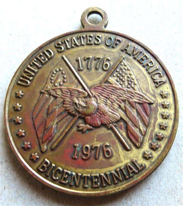1776 - 1976 USA Declaration of Independence Medallion - 200 Years
