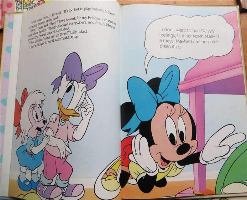 6 x Disney Minnie Mouse hardcover Bundle