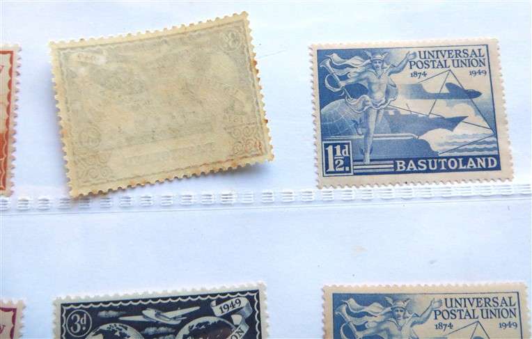 3 x Africa UPU Mint Stamps Set - Bechuanaland / Basutoland / Solomon Islands