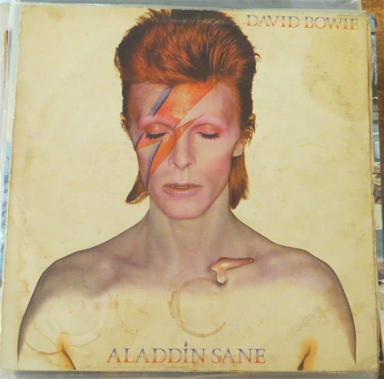David Bowie - Aladdin Sane Vintage Vinyl LP VG/Cover poor