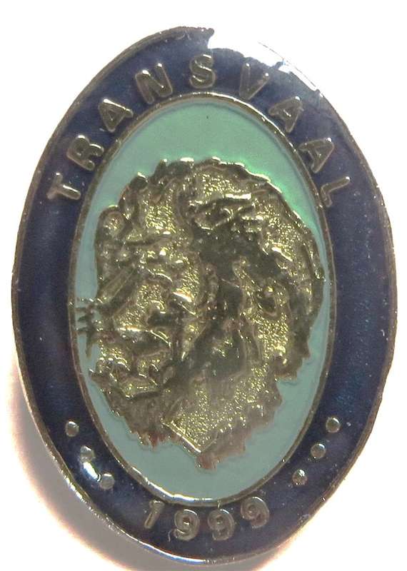 Vintage Transvaal Enamel Pin Badge - Unknown