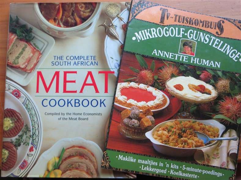 2 x Cookbooks - Meat & Microwave - 1 Bid for Both
