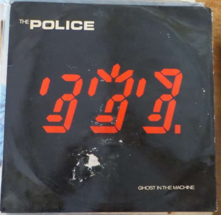 The Police - Ghost in the Machine Vinyl LP VG/Cover poor