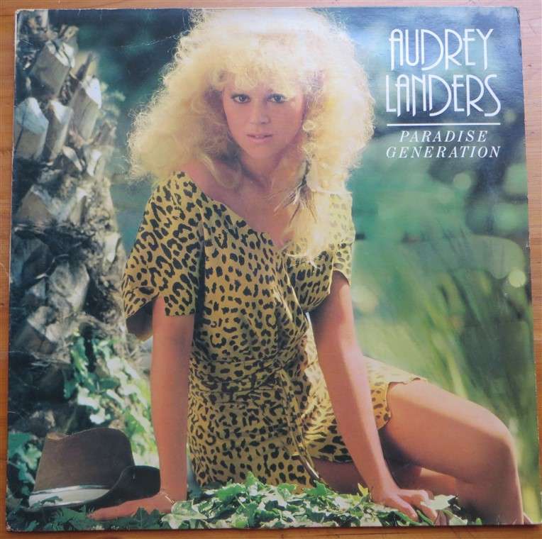 Audrey Landers - Paradise Generation  - Vintage Vinyl LP - VG