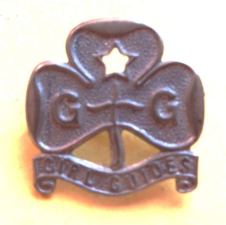 Girl Guides Badge with Makers Mark
