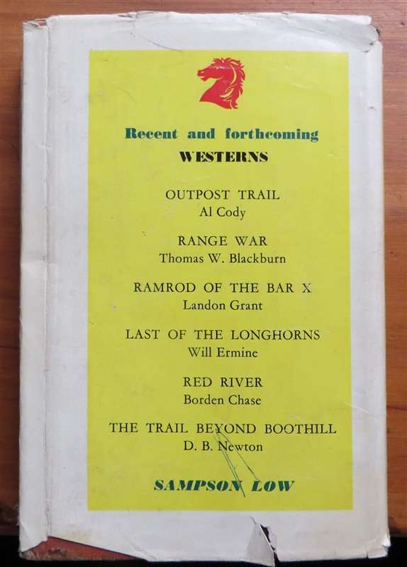 1948 Western Hardcover - Disaster Trail - Al Cody