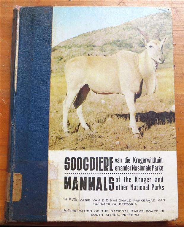 Mammals/Soogdiere of/van Kruger & other National Parks - Illustrations H.Kumpf - Well Used Copy