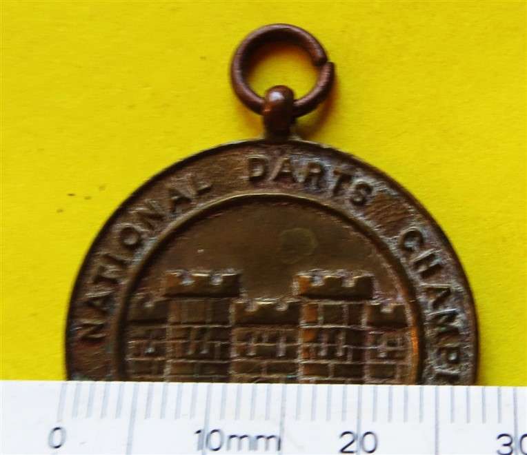 1955 Castle National Darts Championship Medal