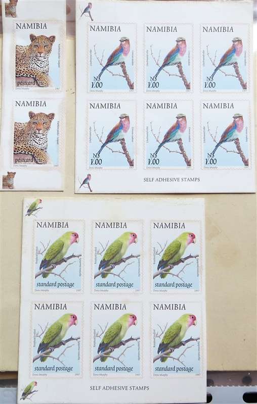 Namibia Self Adhesive Stamp Lot - 1 Bid for All