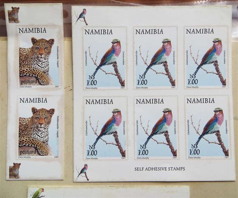Namibia Self Adhesive Stamp Lot - 1 Bid for All