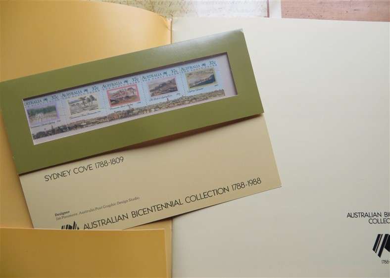 Australia Bicentennial Collection Stamps in Booklets with Dustcover
