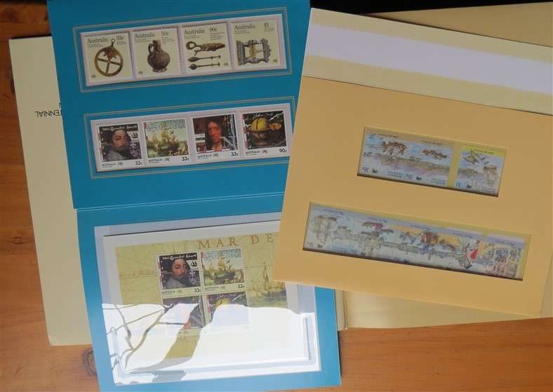 Australia Bicentennial Collection Stamps in Booklets with Dustcover