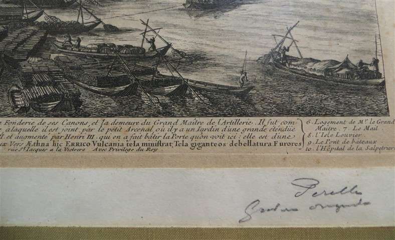 Signed Antique/Vintage Print Framed and with Glass