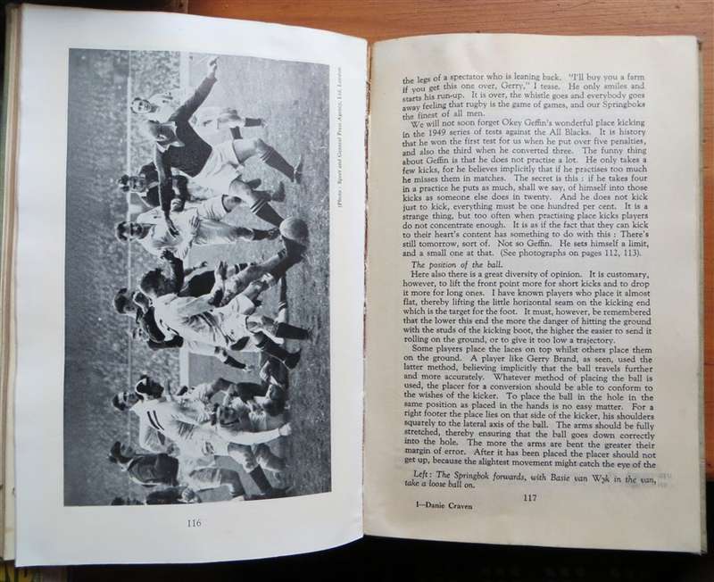 1952 1st Edition - Danie Craven on Rugby