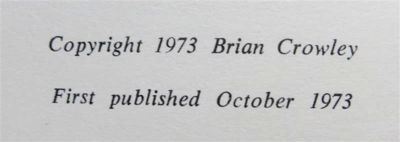 1973 1st Edition - Currie Cup Story (Cricket) - Brian Crowley