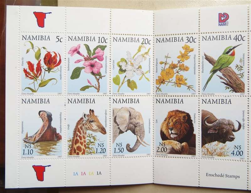 Namibia 18 Stamp Booklet