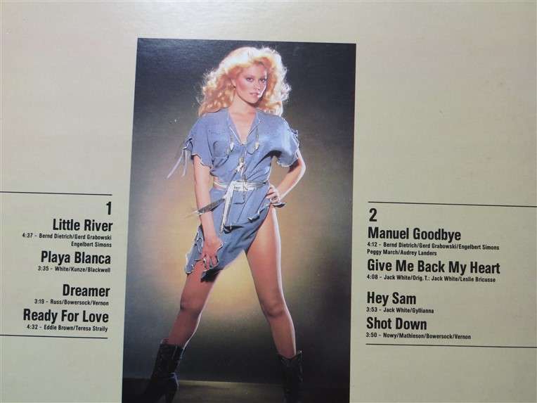 Audrey Landers - Manuel Goodbye  - Vintage Vinyl LP - VG