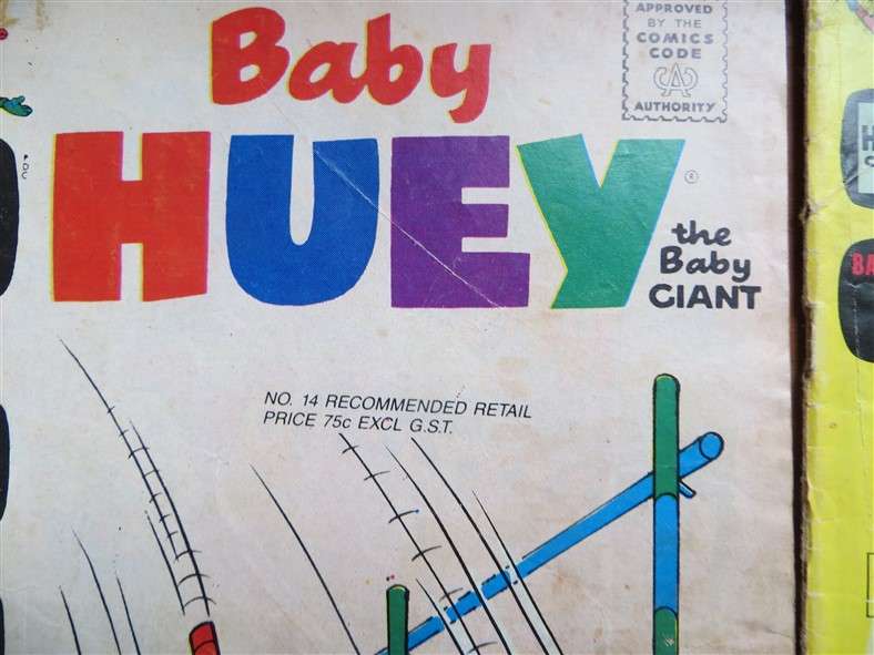 6 x Vintage Baby Huey Comics Lot - Low Numbers - 1 Bid for All