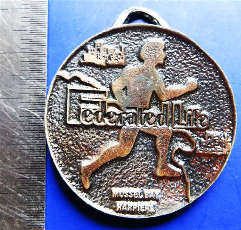Federated Life Mossel Bay Harriers Medal