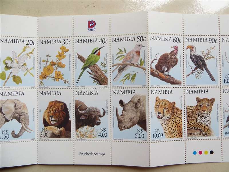 Namibia 18 Stamp Booklet
