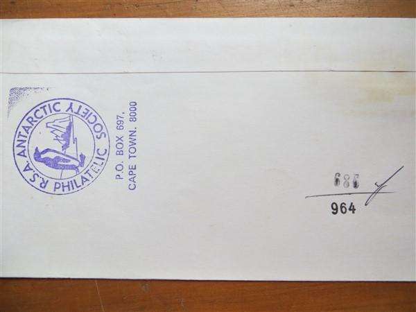 1985 Ship R.S Agulhas T.O.G.A Bouy programme & BPI Survey Cover