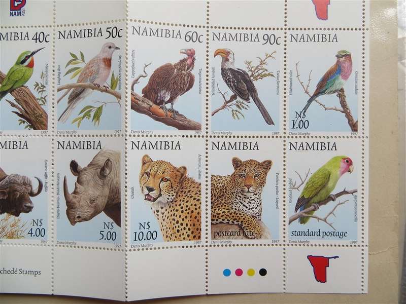 Namibia 18 Stamp Booklet
