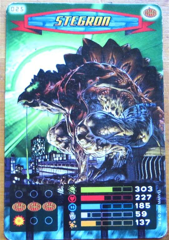 22 x Marvel Spiderman - Heroes and Villains Power Card Trading / Trump Cards