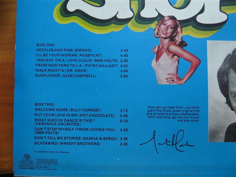 Pop Shop Vol.3 Vintage Vinyl LP - VG+