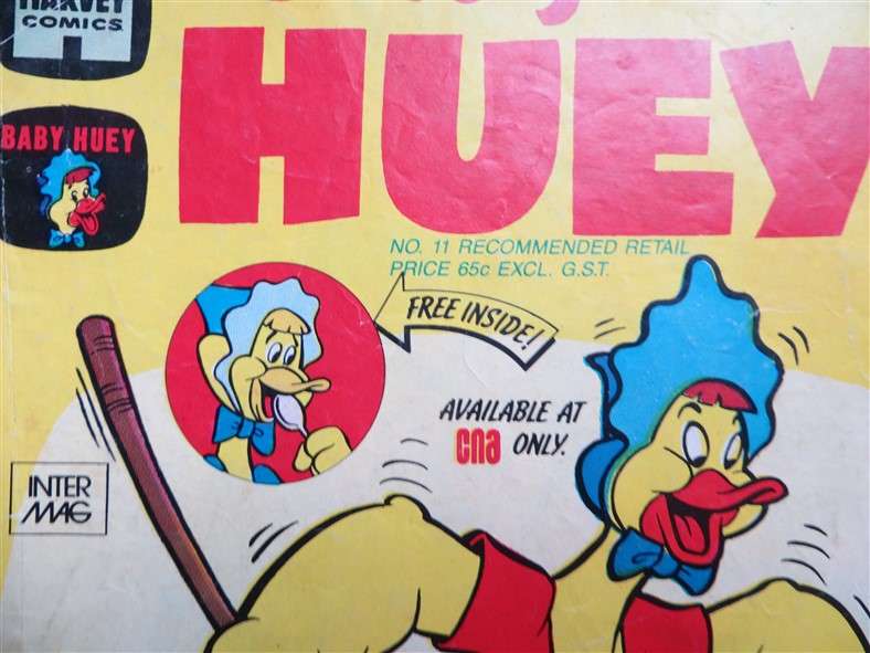 6 x Vintage Baby Huey Comics Lot - Low Numbers - 1 Bid for All