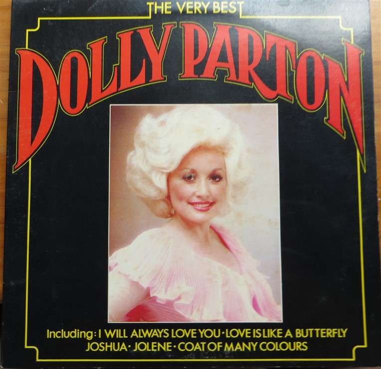 The Very Best Dolly Parton  - Vintage Vinyl LP - VG