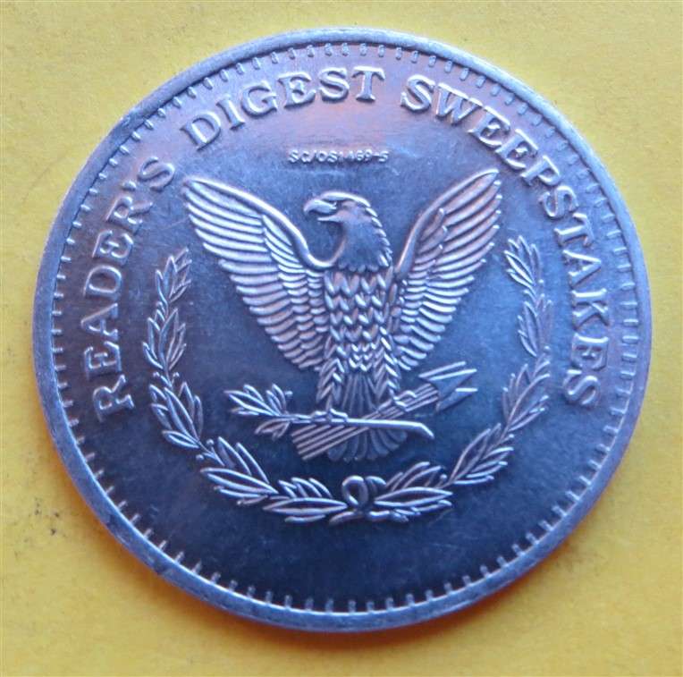 Readers Digest Sweepstakes Token