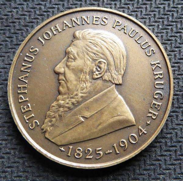 Paul Kruger Standbeeldverskuiwing Medallion 1954
