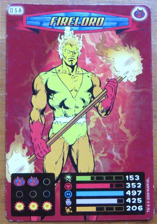 22 x Marvel Spiderman - Heroes and Villains Power Card Trading / Trump Cards