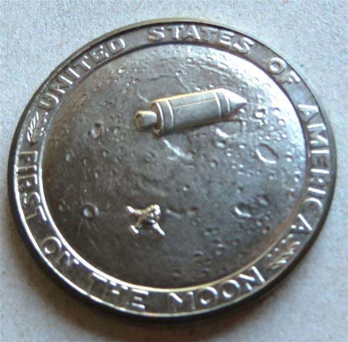 Apollo 11 - First on the Moon Medallion