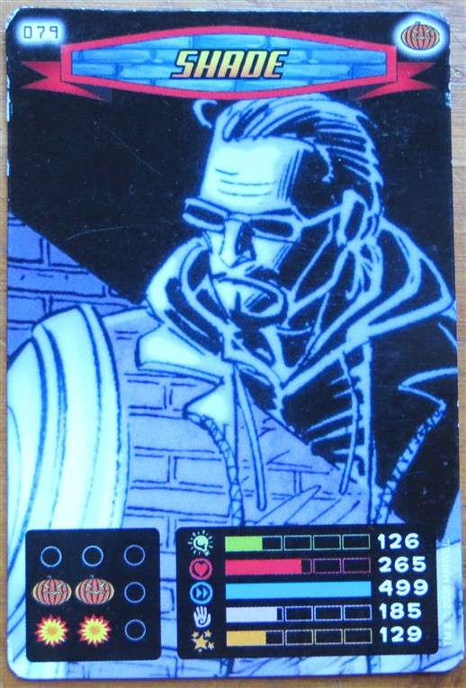 22 x Marvel Spiderman - Heroes and Villains Power Card Trading / Trump Cards