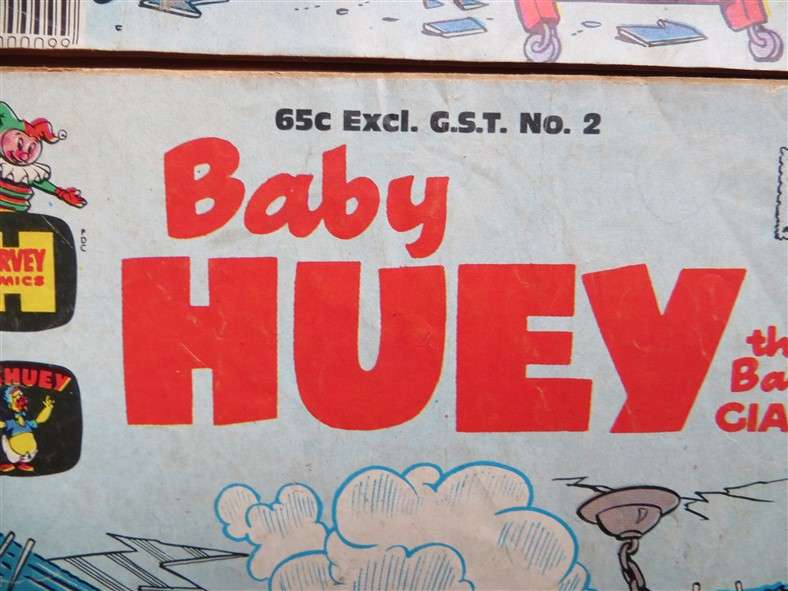 6 x Vintage Baby Huey Comics Lot - Low Numbers - 1 Bid for All