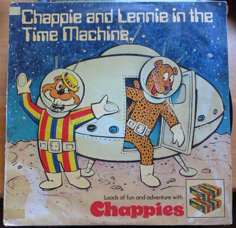 Chappie & Lennie in the Time Machine Vintage Vinyl LP - G