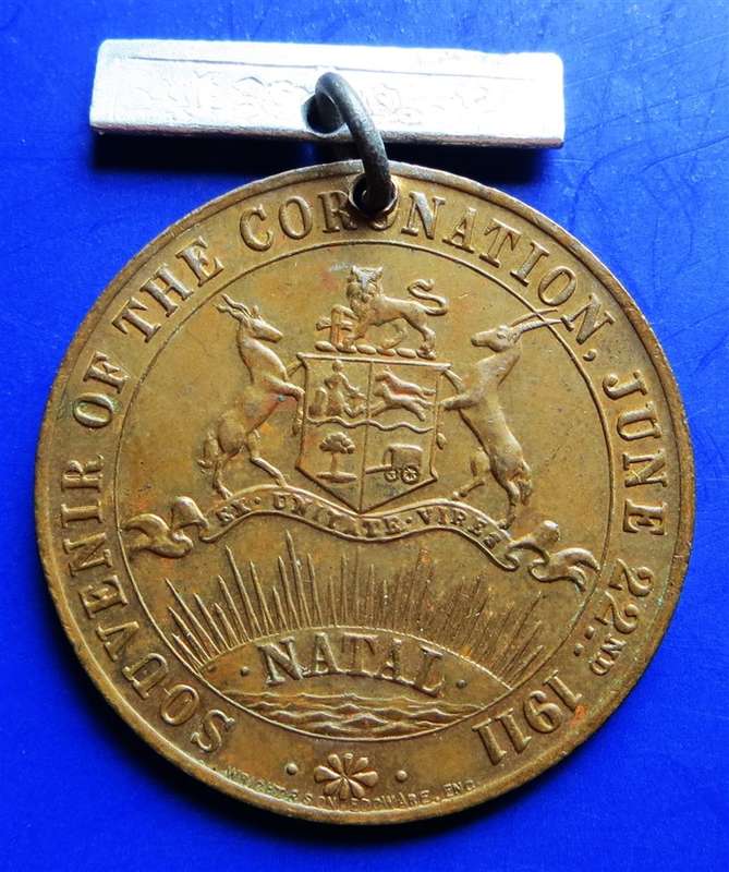 1911 Natal Coronation Medallion