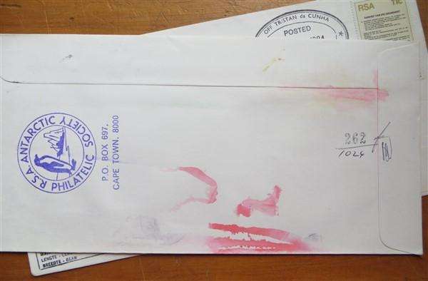 2 x 1984 Ship R.S Agulhas Tristan Da Cunha Cover