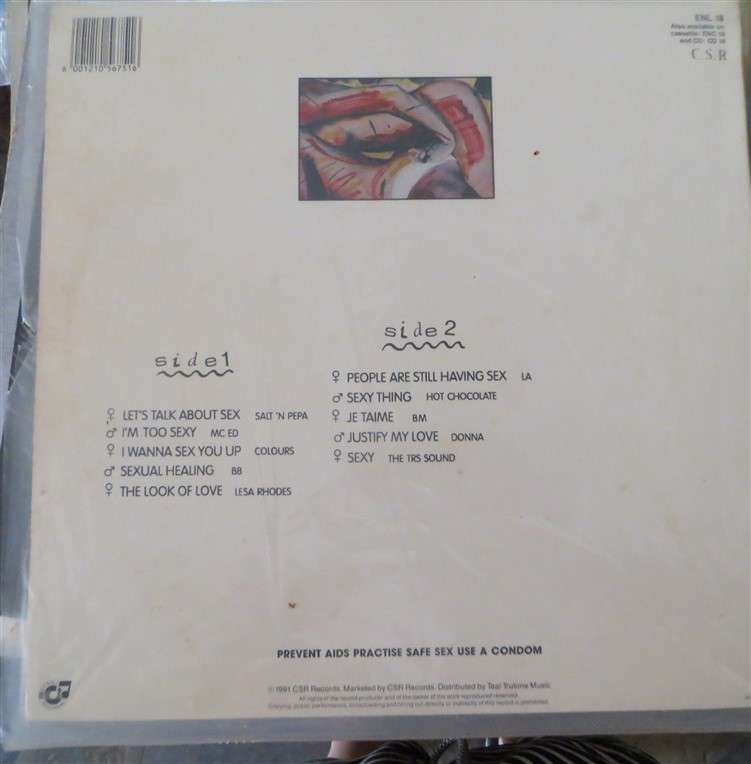 The Sex Album - Various Dance to the Beat Vol.4 Vinyl LP VG