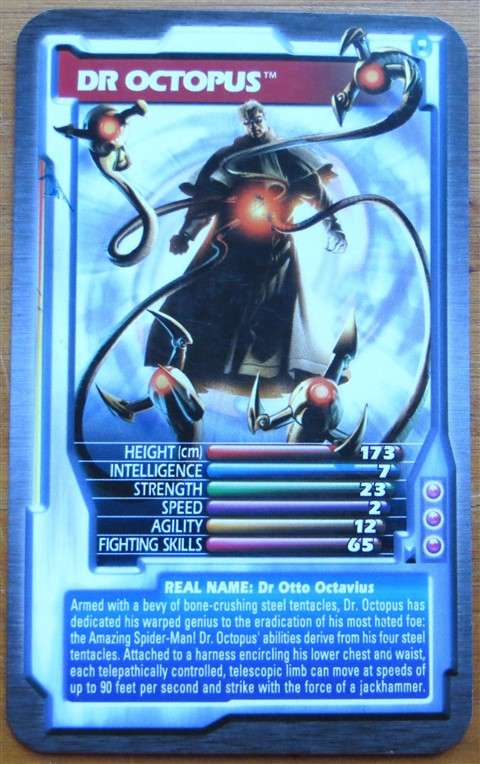 22 x Marvel Top Trumps Power Card Trading / Trump Cards
