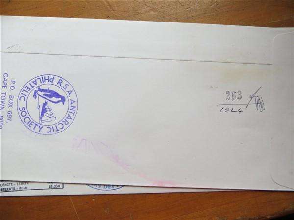2 x 1984 Ship R.S Agulhas Tristan Da Cunha Cover