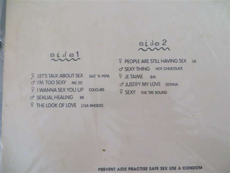 The Sex Album - Various Dance to the Beat Vol.4 Vinyl LP VG
