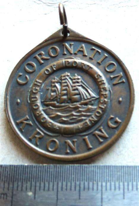 1953 Borough of Port Shepstone Coronation Medallion