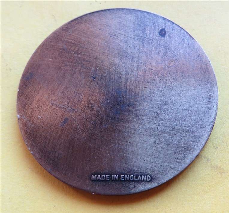 Charles Dickens Medallion - Made in England