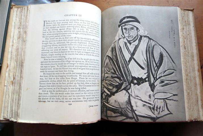 Seven Pillars of Wisdom - T.E Lawrence (1937) - Large Hardcover - Narrative of the Arab Revolt