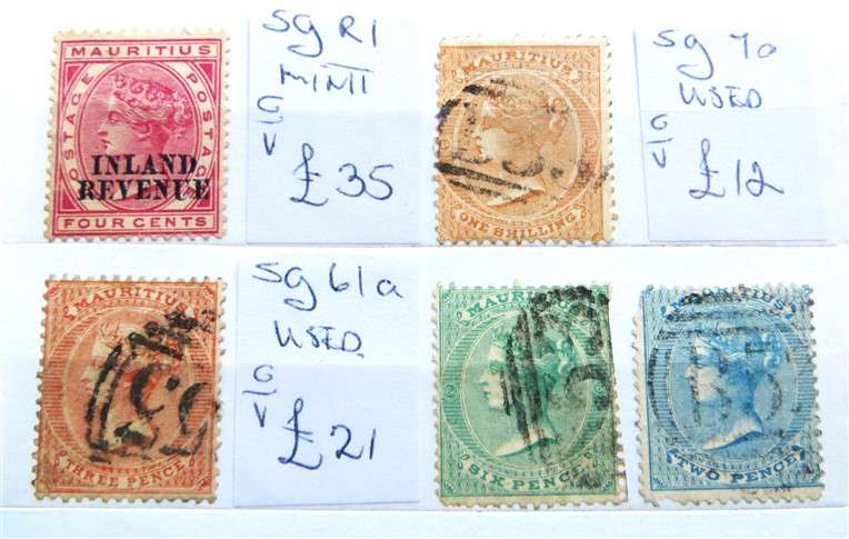 Mauritius High Value Lot Cat. Value R2500.00